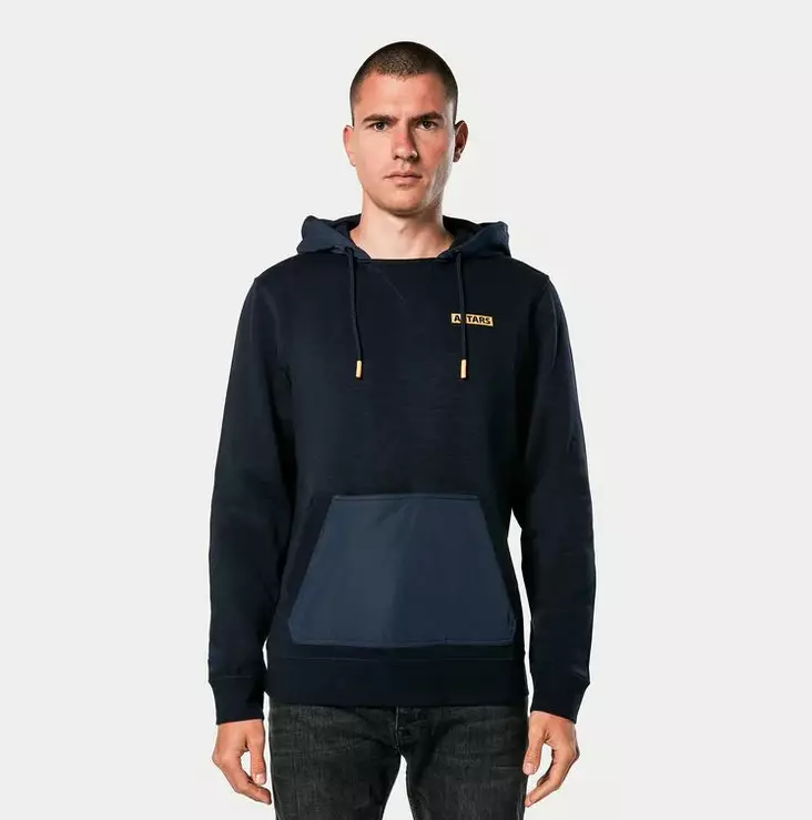 Alpinestars Hoodie Rooted Tummansininen - Hupparit ja svetarit - D500140 - 1