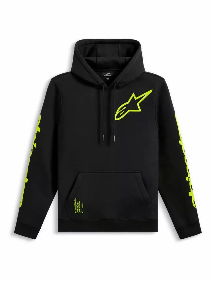 Alpinestars Hoodie Triple Black - Hupparit ja svetarit - D520090 - 1