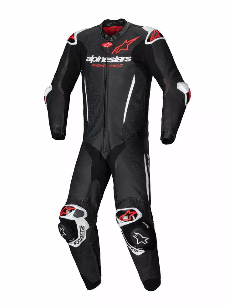 Alpinestars Nahkapuku 1-pcs GP-R7 Musta/Valkoinen/Punainen - Moottoripyörä nahkapuvut - D496880 - 1