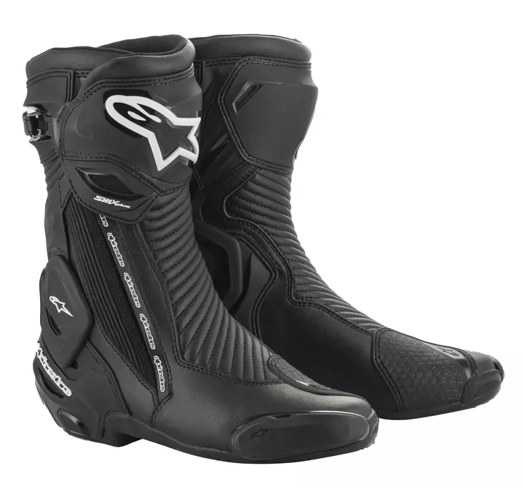 Alpinestars Saapas SMX Plus v2 Musta - Moottoripyötä ajosaappaat - D262090 - 1