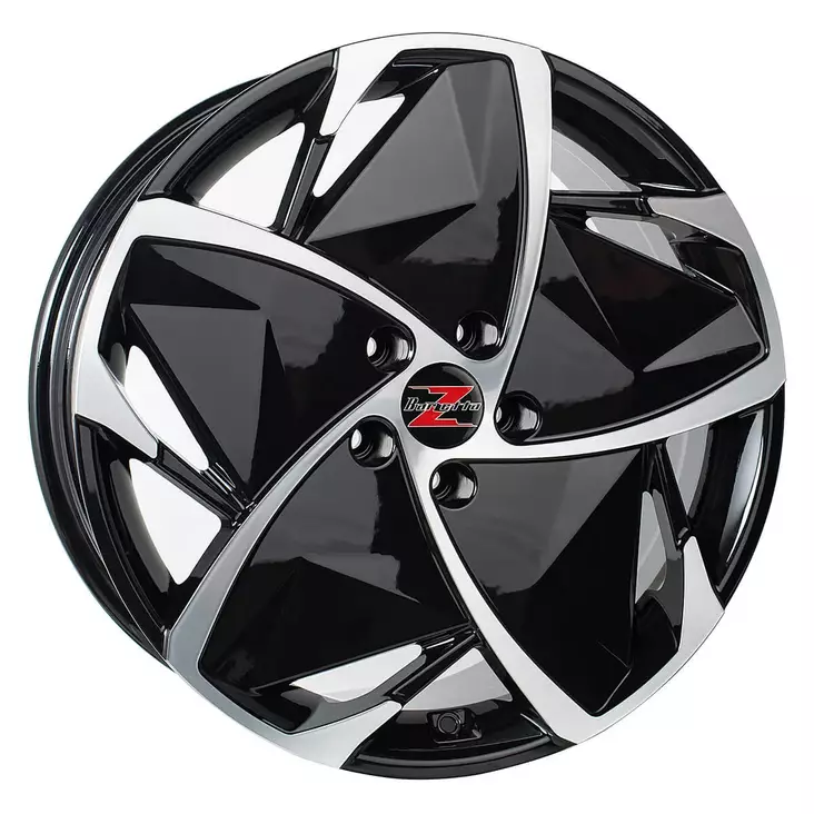 Barzetta Elettrico Black Polished Sähköauton alumiinivanne 7.5x18 - 18-tuumaiset alumiinivanteet - 499-183650 - 1