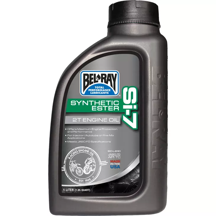 Bel-Ray Si-7 Synthetic 2T Engine Oil 1L - 2T öljyt - D6100 - 1