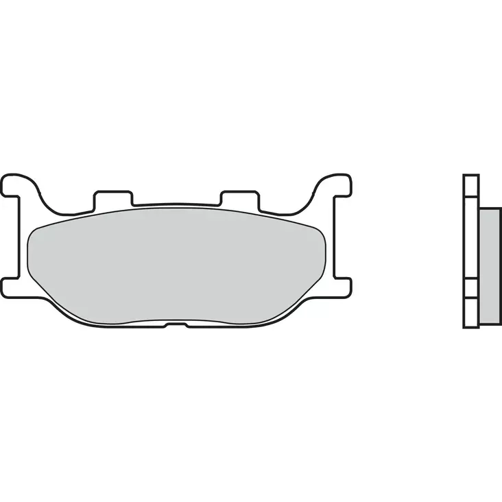 Brembo Jarrupalat Carbon-Ceramic - Moottoripyörän jarrupalat - D83990 - 1