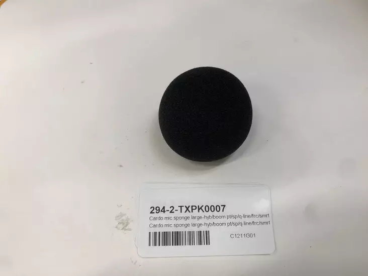 Cardo mic sponge large-hyb/boom pt/sp/q-line/frc/smrth - Kypäräpuhelimet - D278600 - 1
