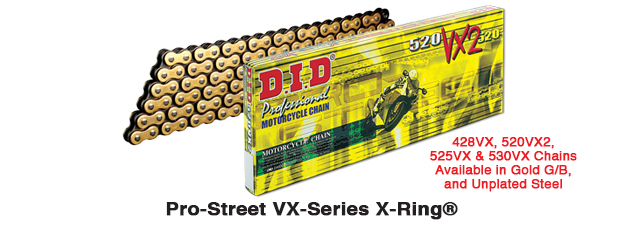 D.I.D 520VX3 Niittilukko (ZJ) - Moottoripyörän ketjulukot - D259010 - 1