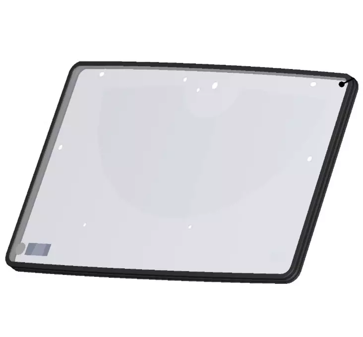 DFK Etulasi + tiiviste Polaris Ranger 570 Midsize - DFK hyttien varaosat ja tarvikkeet - D503810 - 1