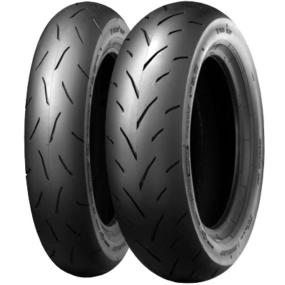 Dunlop TT93 GP 90/90-10 50J TL F/R - Skootterin kesärenkaat - D171100 - 1