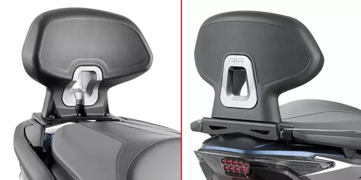 GIVI BACKREST HONDA FORZA 125 ABS - Kiinnityssarjat ja tavaratelineet - D403870 - 1