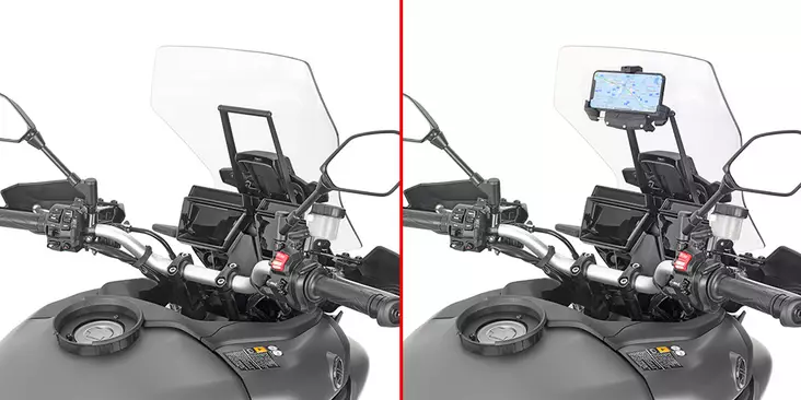 Givi FAIRING UPP.BRACK.YAMAHA TRACER 9 (2021) - Moottoripyörän katteet ja tuulenohjaimet - D438670 - 1