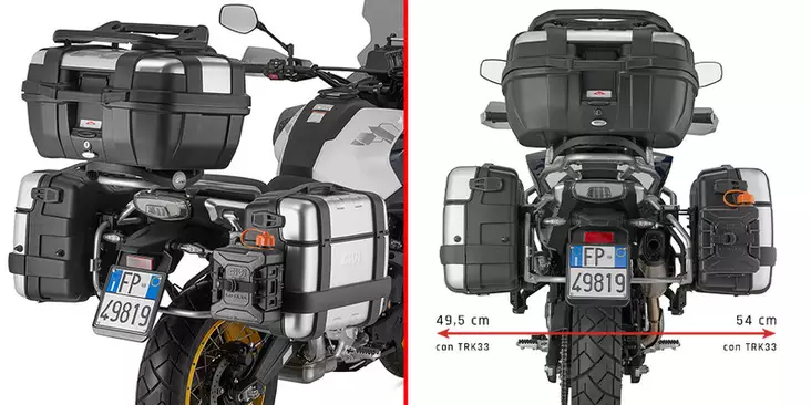 Givi Pannier Holder CF MOTO 700Mt Adv (2025) - Kiinnityssarjat ja tavaratelineet - D530270 - 1