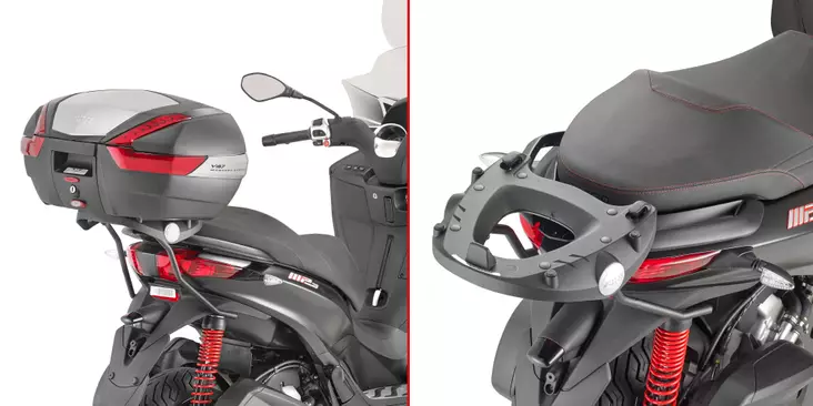 Givi Peräteline MONOKEY® Piaggio MP3 125-300 2011-2016 - Kiinnityssarjat ja tavaratelineet - D224500 - 1