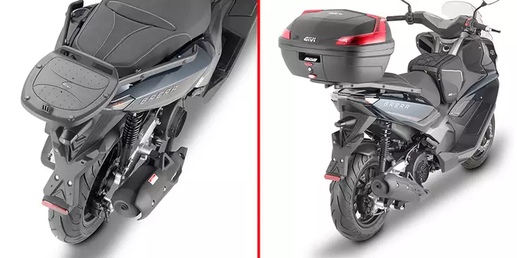 Givi REAR RACK KL BRERA 125-300 (2022) - Kiinnityssarjat ja tavaratelineet - D478810 - 1