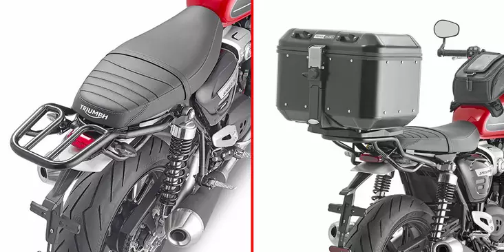 GIVI SPEC.RACK TRIUMPH SPEED TWIN - Kiinnityssarjat ja tavaratelineet - D403860 - 1