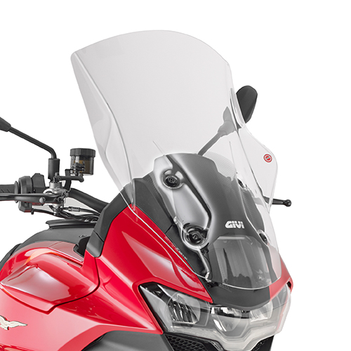 Givi Specific screen, transparent 61,5 x 43 cm MOTOGUZZI V100 MANDELLO 1000 (22) - Moottoripyörän katteet ja tuulenohjaimet - D485550 - 1