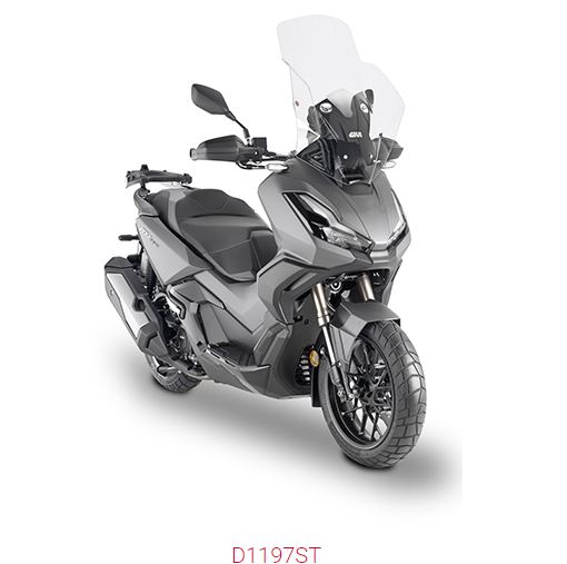 Givi Specific screen, transparent 65 x 50 cm (HxW) Honda ADV 350 2022- - Moottoripyörän katteet ja tuulenohjaimet - D450940 - 1