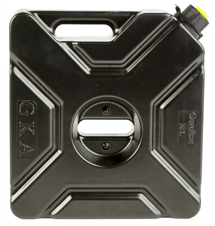 TESSERACT Jerrykannu 10L Musta Yleismalli - Mönkijän kovat kuljetuslaukut - D227710 - 1