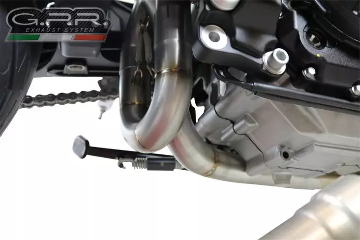 GPR Aprilia Shiver 900 2017/20 e4 Decat pipe manifold Decatalizzatore - Moottoripyörän väliputket - D422200 - 1