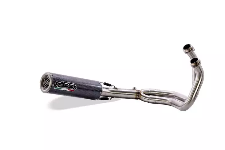 GPR YamahaMt-07 2021/2024 e5 M3 Poppy FS - Moottoripyörän pakoputkistot - D518840 - 1