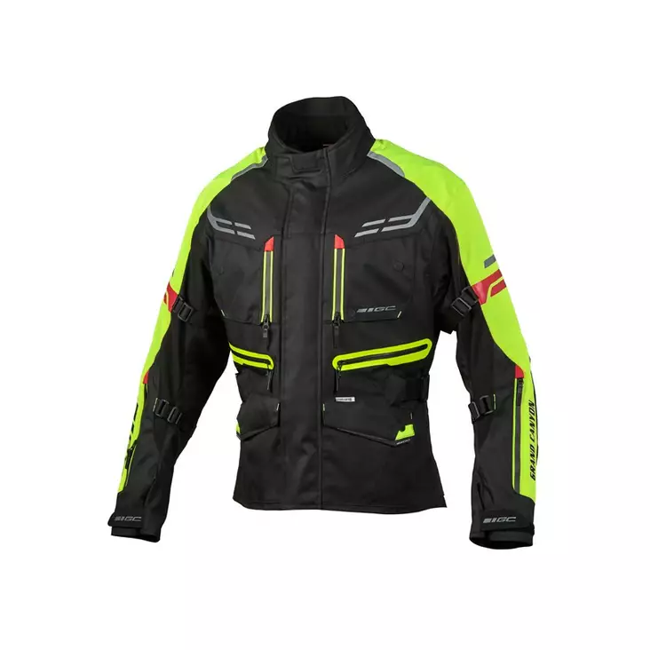 Grand Canyon Bikewear Tekstiilitakki Ventura Fluo Keltainen - Moottoripyörä ajotakit - D429190 - 1