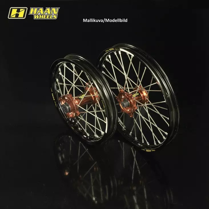 Haan wheel Husqvarna FC 16-22 19-2,15 MAGNESIUM HUB/BLACK RIM - Moottoripyörän vanteet - D189900 - 1