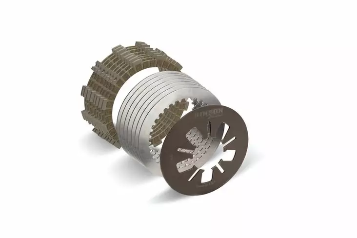 Hinson FSC Clutch Plate & Spring Kit KXF450 '21-'25 (Single Spring) - Moottoripyörän kytkinosat - D467140 - 1