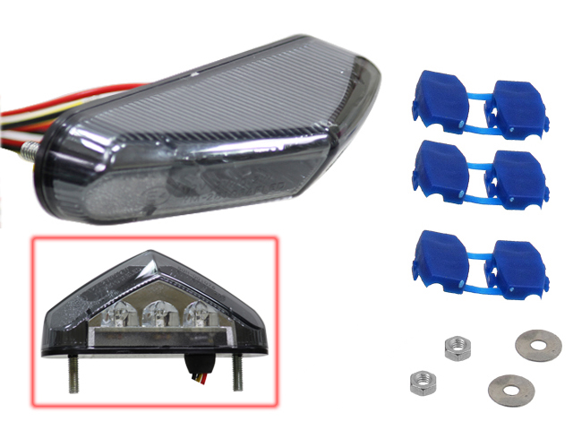 Hyper takavalo led savu e-hyv - Moottoripyörän takavalot - D153990 - 1