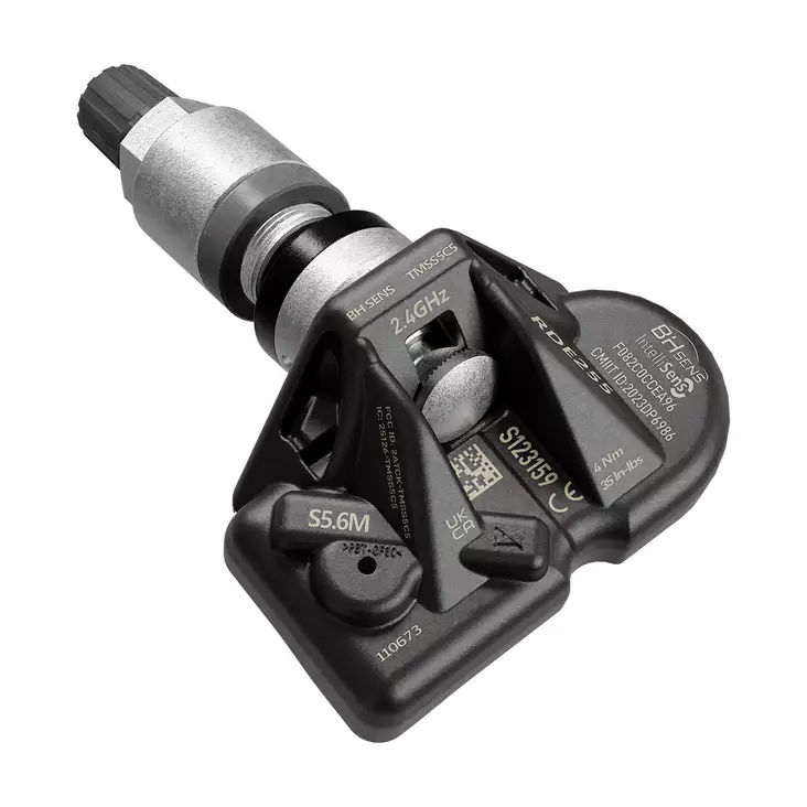 Intellisens TPMS-rengaspaineanturi TESLA Bluetooth, hopeinen venttiili - TPMS rengaspaineanturit - 499-154110 - 1