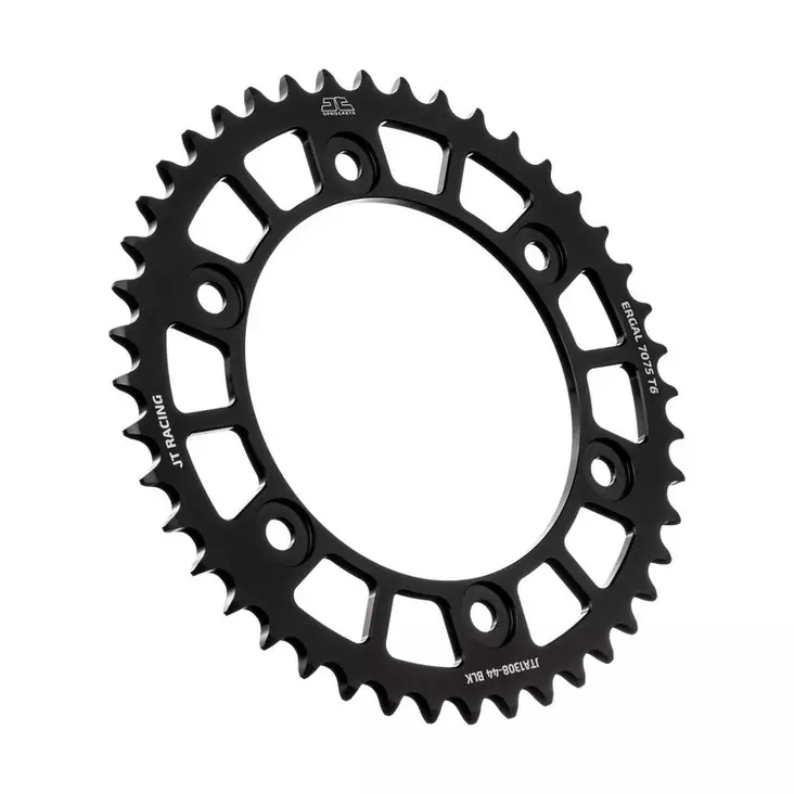 JT Takaratas Alumiini 7075 T6 JTA1308.48BLK Musta - Moottoripyörän eturattaat - D499680 - 1