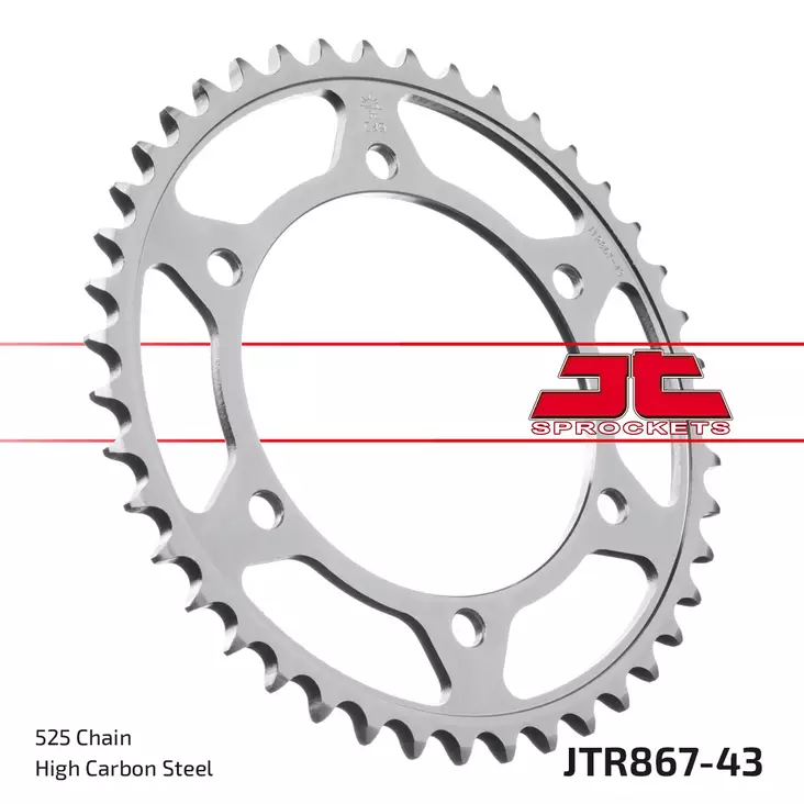 JT Takaratas JTR867.43 - Moottoripyörän takarattaat - D433560 - 1