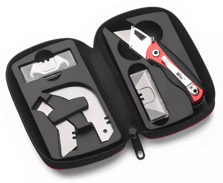 Kääntöveitsisarja 20-osainen + suojakote - Työkalut - LX6620 - 1