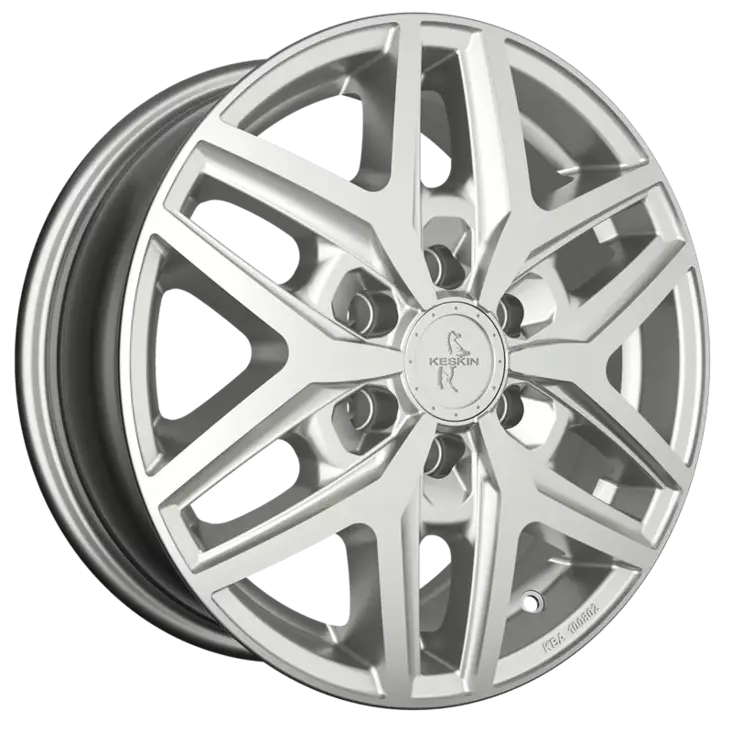 Keskin-Tuning KT C1-6L Silver Painted alumiinivanne 6.5x16 - 16-tuumaiset alumiinivanteet - 499-183740 - 1