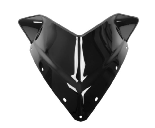 Kimpex Tuulilasi Polaris 4" musta - Moottorikelkan tuulisuojat - D268750 - 1
