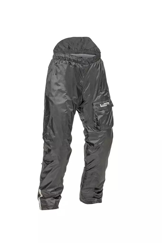 Lindstrands sadehousut Sidvallen pants musta - Sadevaatteet - D486160 - 1