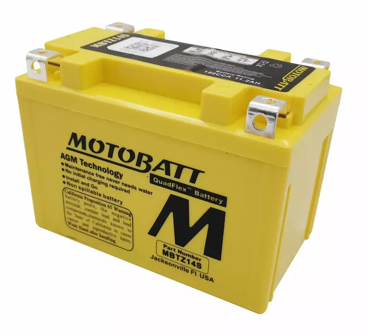 Motobatt akku, MBTZ14S - Akut - D183180 - 1