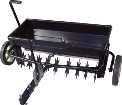 Nurmikon ilmaaja sekä levitysvaunu 80cm - Perässävedettävät lisävarusteet - XBIAS80 - 1