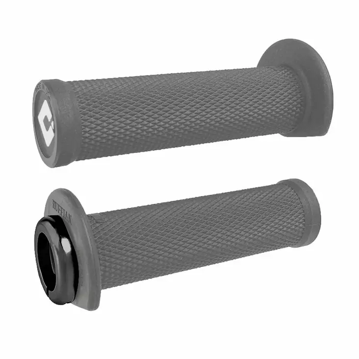 ODI ATV/PWC RUFFIAN V2.1 ATV Grip 125mm Soft Grey/Black - Moottoripyörän kahvakumit - D510100 - 1