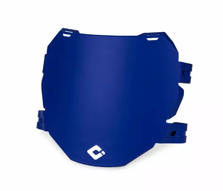 ODI DH E-MTB Number Plate for use with Triple-Crown Forks - Blue - Moottoripyörän kahvakumit - D510250 - 1