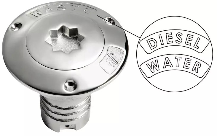 Osculati kansiruuvike RST WATER 38mm - Kansiruuvike makea vesi - D125250 - 1