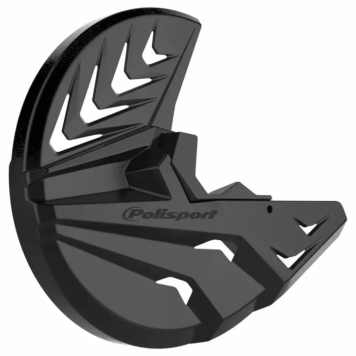 Polisport Disk with bottom fork prot Honda CRF450R(10-14) black/black (8) - Offroad haarukansuojat - D344250 - 1