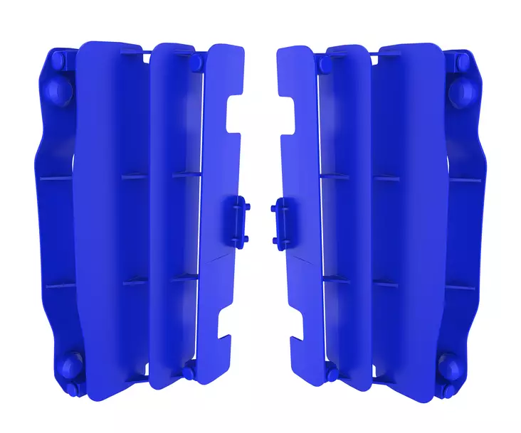 Polisport Radiator louvers YZ250 / 450 2006 Blue (25) - Moottoripyörän jäähdyttimen suojat - D344420 - 1