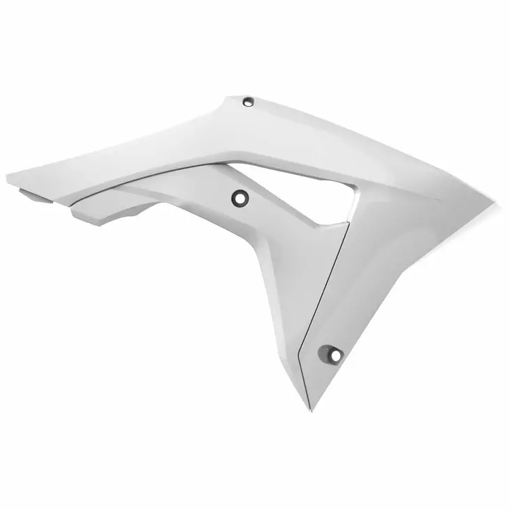 Polisport radiator scoops 450 17-20 CRF250R 18-21 white (6) - Moottoripyörän jäähdyttimen suojat - D345030 - 1