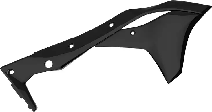 Polisport radiator scoops Kawasaki KX250F(17-20) Black (6) - Moottoripyörän jäähdyttimen suojat - D345560 - 1