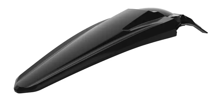 Polisport rear fender KX450F(16-18) KX250F(17-20) black (7) - Offroad lokasuojat ja jatkeet - D345540 - 1
