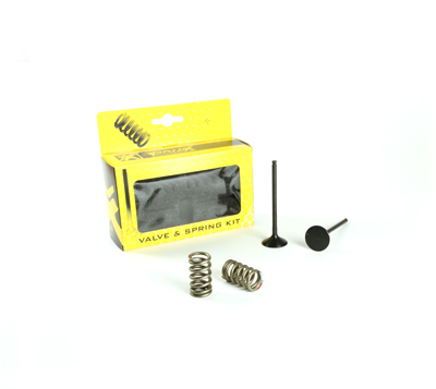 ProX Steel Exhaust Valve/Spring Kit YZ250F '14-18 - Moottoripyörän sylinterikannet - D174390 - 1