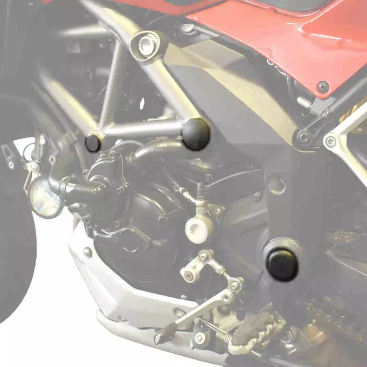 Puig Chassis Plugs Ducati Multistrada 1200/S 10'-14' - Moottoripyörän rungon pisteosat - D302860 - 1