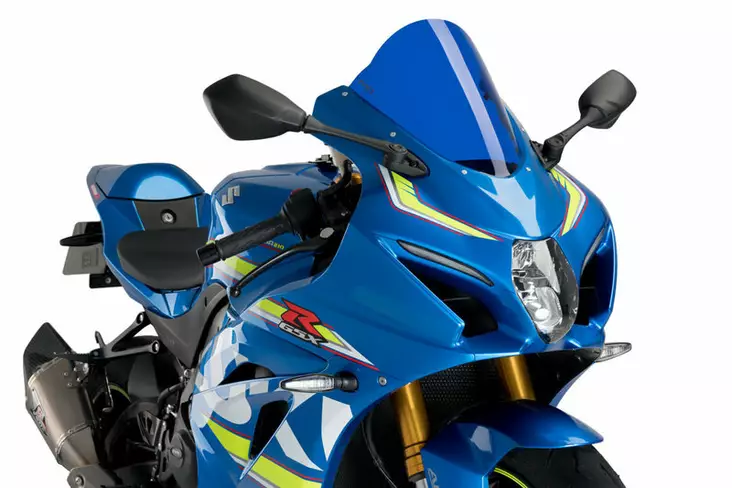 Puig Cupula R-Racer Suzuki Gsx-R1000/R 17'- C/Azul - Moottoripyörän katteet ja tuulenohjaimet - D337050 - 1