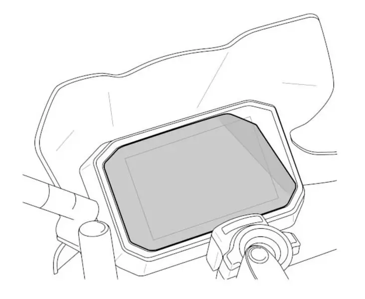 Puig Dashboard Protector Benelli Trk 702/Trk 702 X 23'- - Muut mittariston tarvikkeet - D503320 - 1