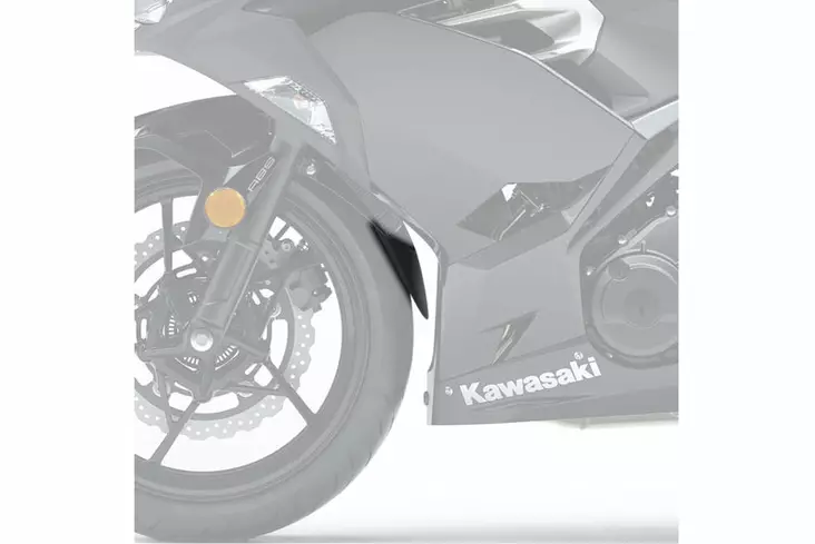 Puig Fenda Extenda Kawasaki Ninja 18'- C/Black - Offroad lokasuojat ja jatkeet - D337110 - 1