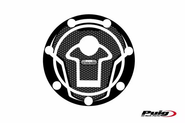 Puig Fuel Cap Cover Mod.Naked Ktm C/Grey - Mallikohatiset tarrasarjat - D300970 - 1