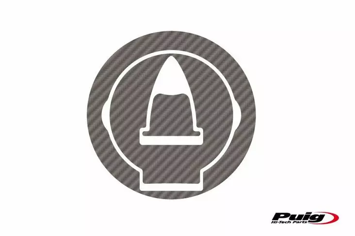Puig Fuel Cap Cover Mod. Xtreme Ducati C/Carbo - Mallikohatiset tarrasarjat - D301440 - 1